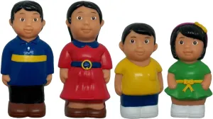 Get Ready Kids Asian Family Figures, Set of 4, 5"