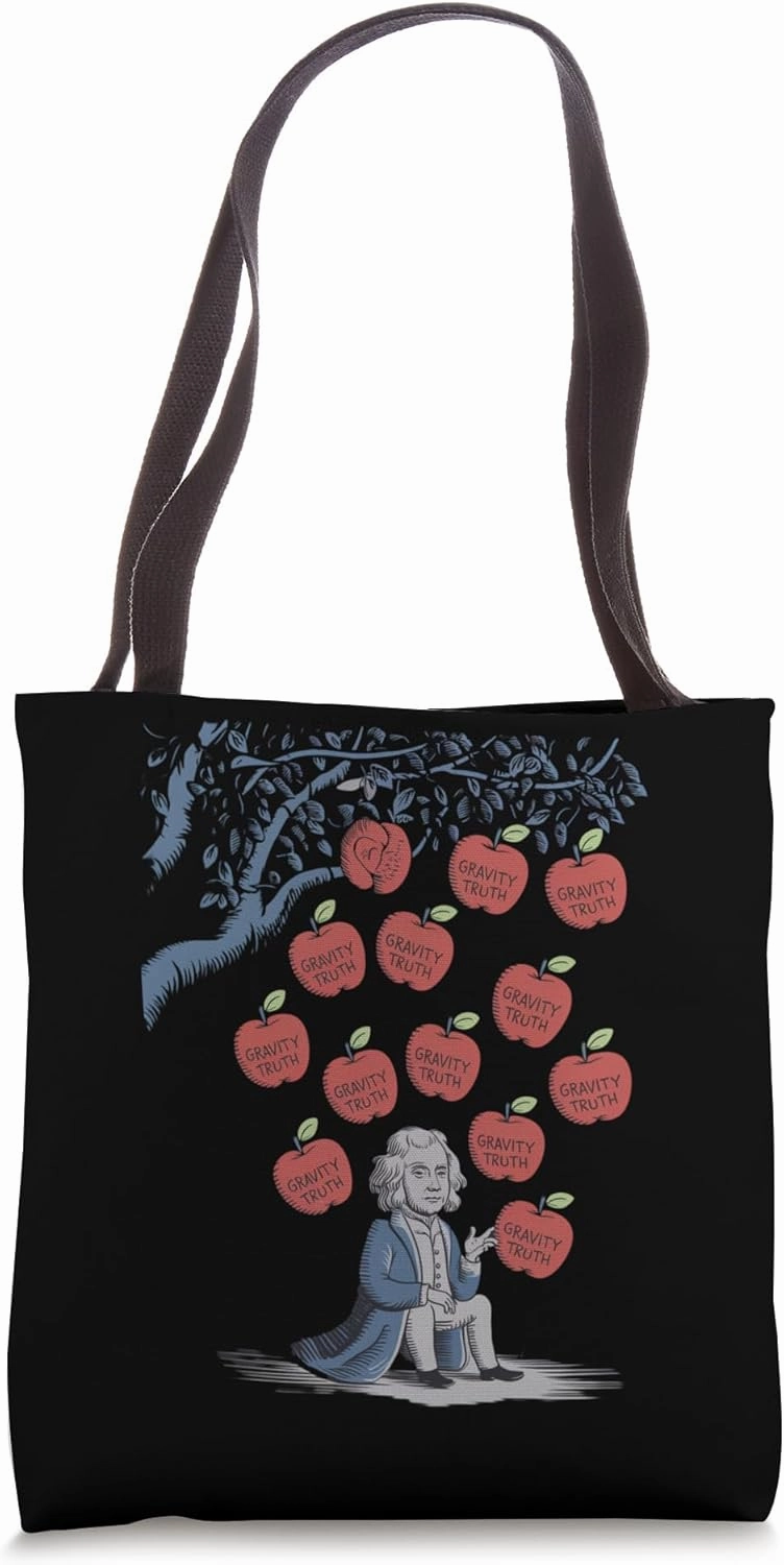 Gravity Truth Apple Design Tote Bag
