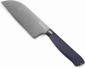 GreenPan Titanium 5" Santoku Knife, Titanium Coated, Stainless Steel, Eco-friendly, Ergonomic Grip, Slip Resistant, Balanced, Heat Treated, Hand Sharpened, Dishwasher Safe