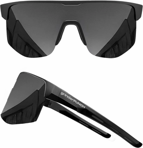 grinderPUNCH UV 400 Sports Sunglasses Cycling Glasses, Biking Goggles Running Hiking Golf Fishing Driving For Men and Women