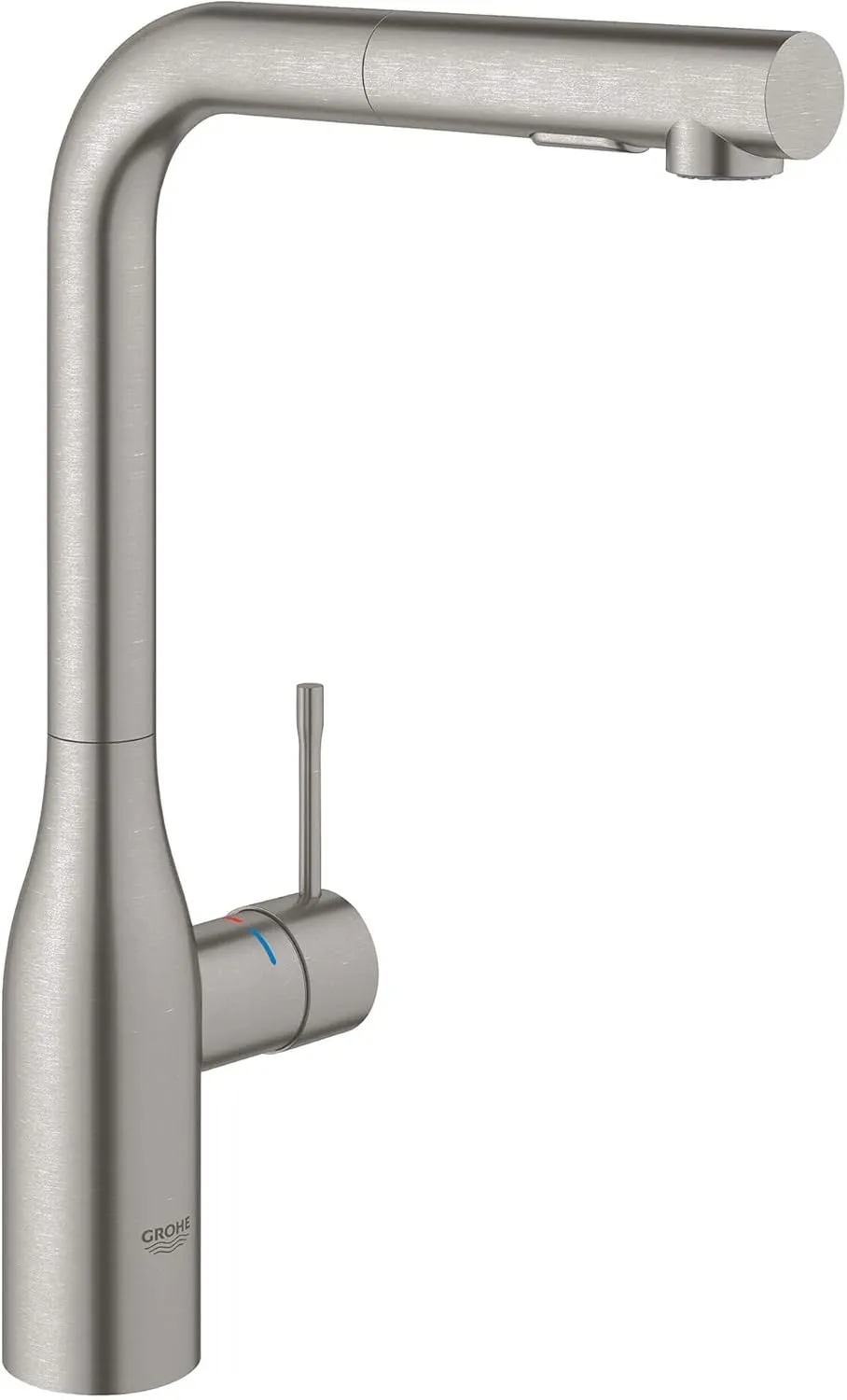 GROHE 30271DC0 Essence Dual Spray Pull-Out Kitchen Faucet Supersteel (Stainless Steel)