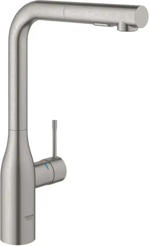 GROHE 30271DC0 Essence Dual Spray Pull-Out Kitchen Faucet Supersteel (Stainless Steel)