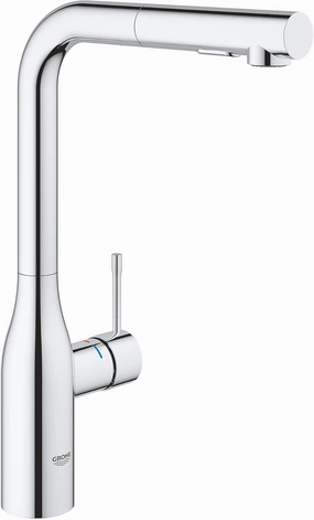 GROHE 30271000 Essence Dual Spray Pull-Out Kitchen Faucet Chrome