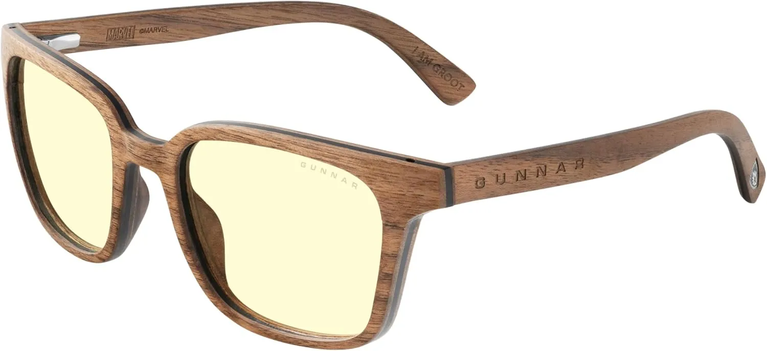 GUNNAR Groot Guardians of the Galaxy Blue Light Blocking Computer And Gaming Glasses