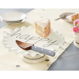 Happy Cake Pedestal Set