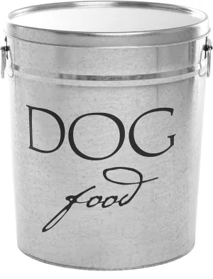 Harry Barker Silver Classic Food Storage, Large 40 Pounds of Food