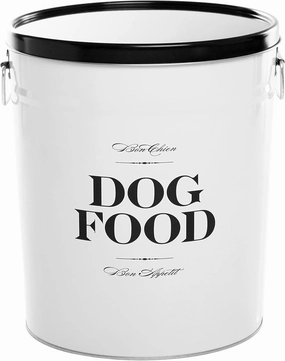 Harry Barker Bon Chien Dog Food Storage Canisters, Medium 22lbs of Food