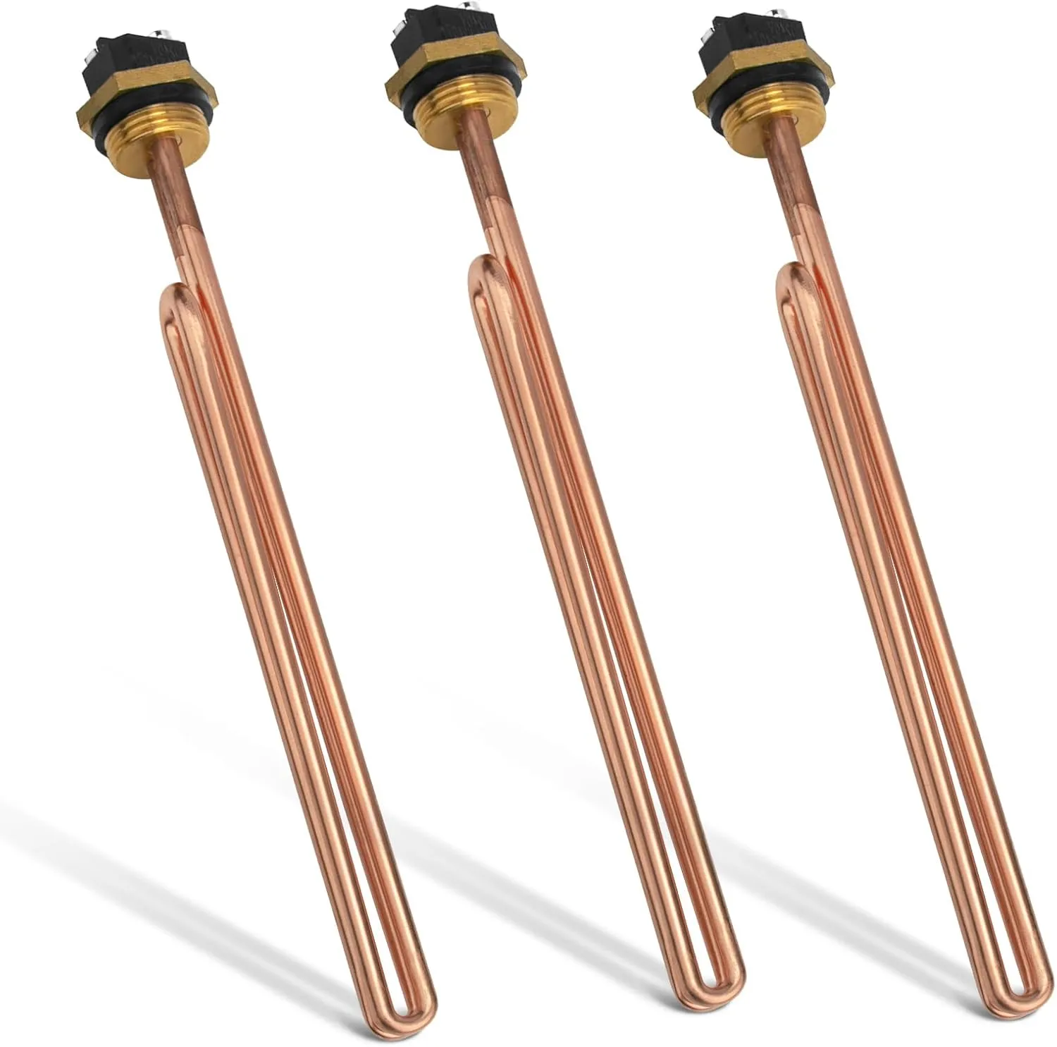HE 90240 Heating Elements - Electric Hot Water Heater Elements Fits for Ecosmart ECO 18, 24, 27, 36 & Rheem RTEX-18, 24, 27 (3 Pack) - 9KW, 240V