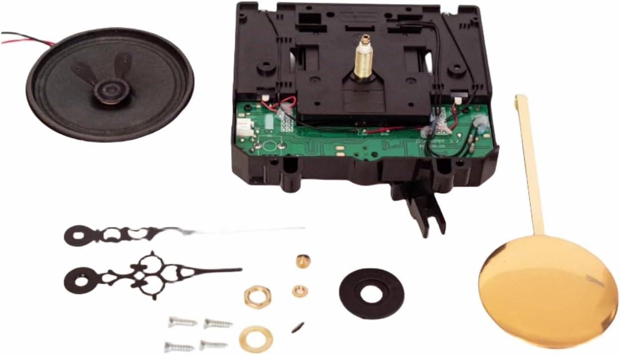 Hermle 2114/2115 Quartz Mantel Clock Movement Conversion Kit 3/8" Howard Miller