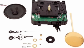 Hermle 2114/2115 Quartz Mantel Clock Movement Conversion Kit 3/8" Howard Miller