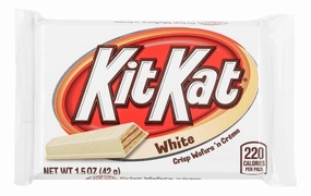 Hersheys Kitkat White Chocolate 1.5 Oz Wholesale, (24 - Pack)