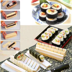 High 11Pcs/set DIY Sushi Maker Rice Mold Kitchen Sushi Making Tool Set sushi mold,cooking tools,Set for sushi roll