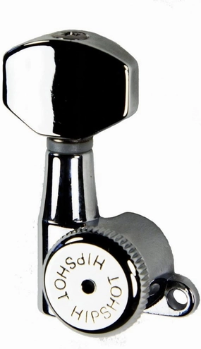 Hipshot Grip-Lock 3x3 Enclosed Locking Tuners - Chrome