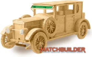 Hispano SUIZA Classic Car Matchstick Model Kit