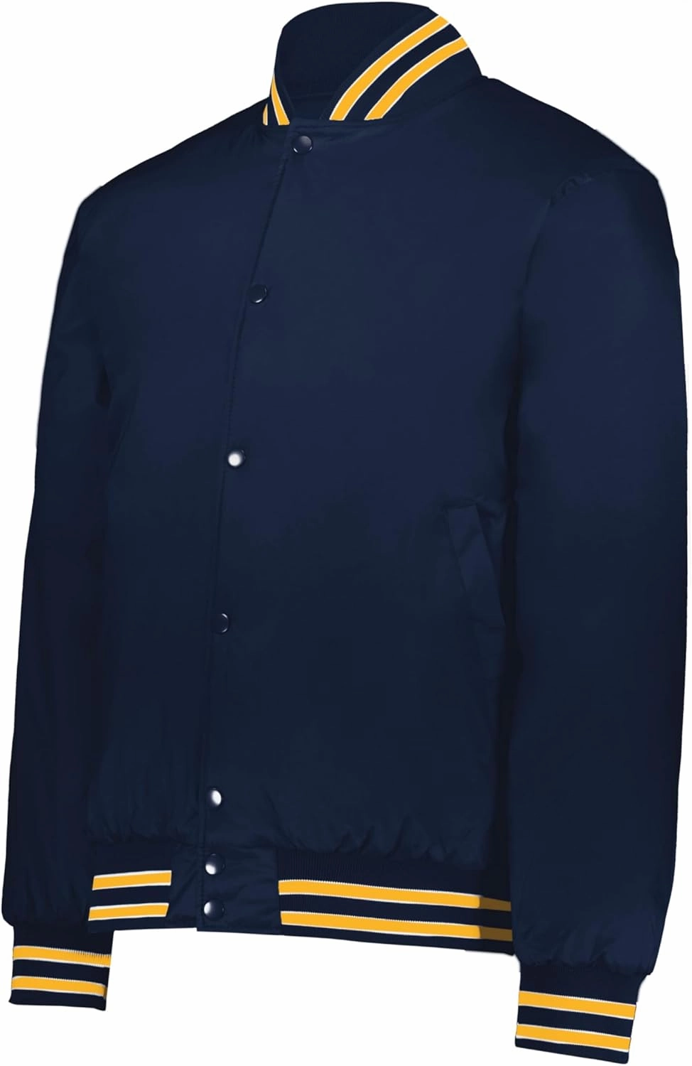 Holloway Heritage Jacket Navy/Light Gold/White L
