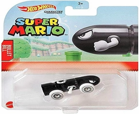Hot Wheels Character Cars 2021 Super Mario - Bullet Bill