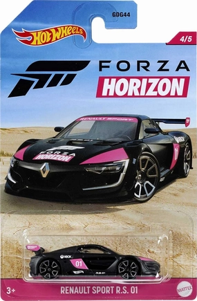 Hot Wheels Forza Vehicles, 1:64 Scale Racing Cars with Authentic Details & Realistic Decos, Gift for Collectors & Kids 3 Years & Up