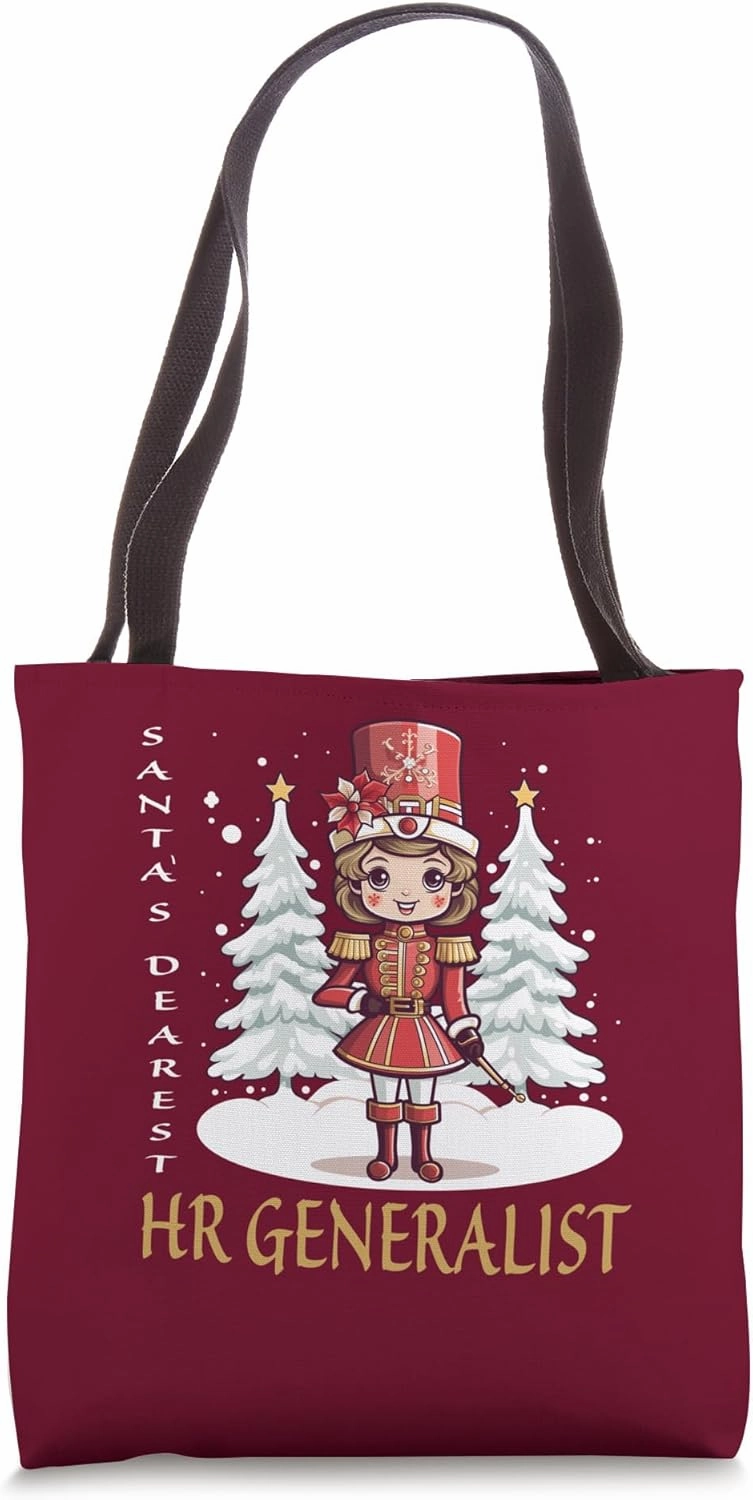 HR Generalist Christmas Classic Female Nutcracker Tote Bag