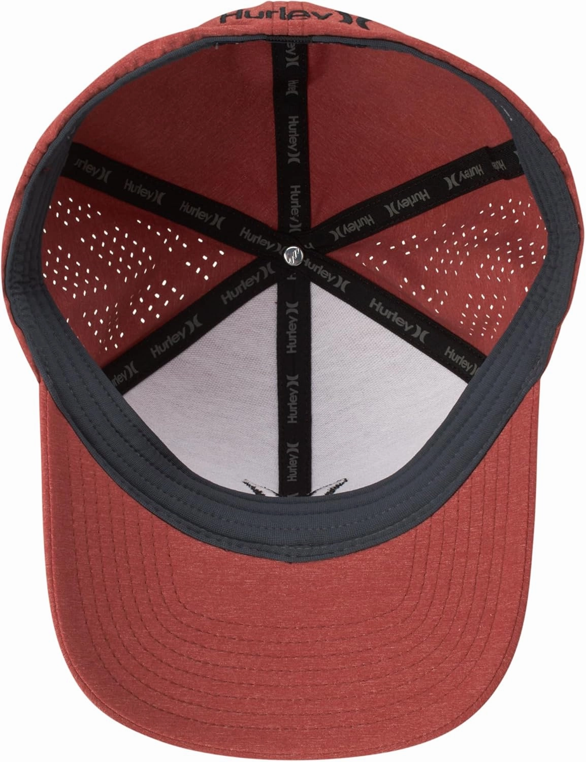 Hurley Men's Caps - Flexfit and Quick-Dry Phantom Curved Baseball Caps for Men - Classic Mens Trucker Hats (S-XL)