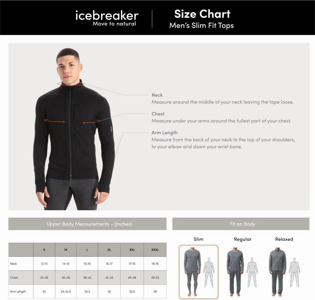 Icebreaker Merino Men's Central Classic Ls Zip Hoodie