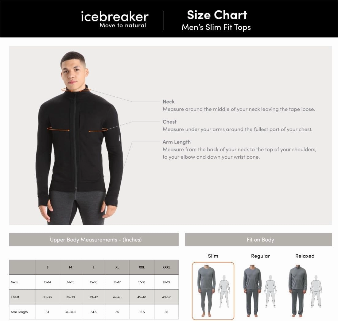 Icebreaker Merino Men's Central Classic Ls Zip Hoodie