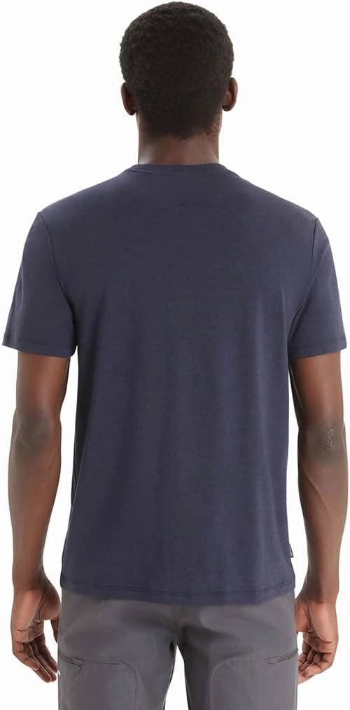 Icebreaker Merino Men's Central Classic Short Sleeve Wool T Basic Casual Shirt