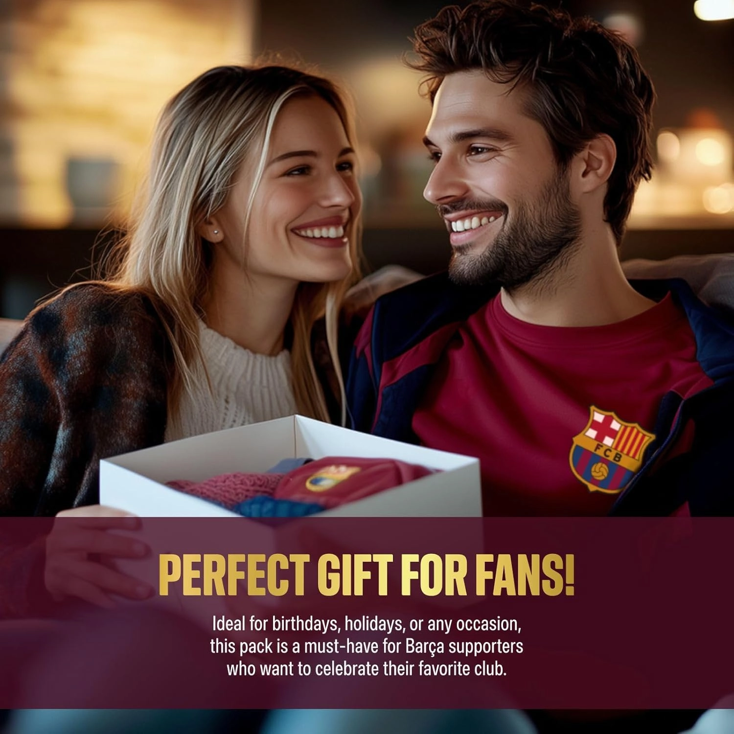 Icon Sports Pro League Ultimate Fan Pack – Officially Licensed 5-Piece Soccer Merch - Shirt, Jersey, Jacket, Scarf, Ball
