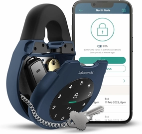 igloohome Keybox 3E Smart Lock Box – Large Key Safe w/Airbnb Sync (iOS/Android) – Remotely Generate Bluetooth-Keys & Pin Codes Without Internet