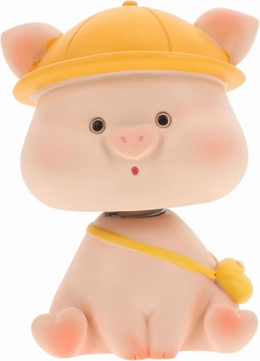 IMIKEYA Home Adornment Party Ornaments Cute Piggy Bank Piggy Bank for Figure Mini Pig Car Decoration Car Decor Piggy Adornment Car Interior Ornament Showcase Decor Resin