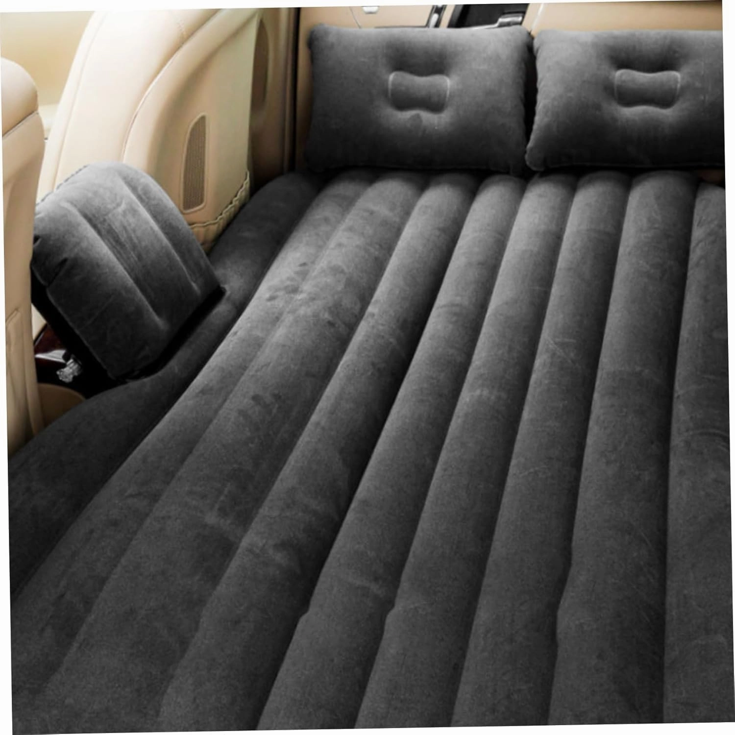 Inflatable Car Mattress for Audi Q3 8U 2011-2017, Thickened Portable Collapsible Travel Mattress Sports Outdoors All Weather Use,B