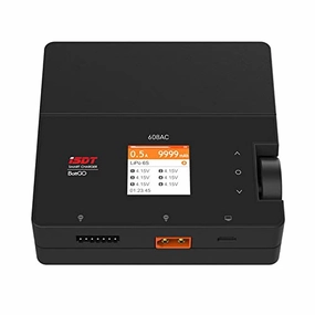 ISDT 608AC AC 60W DC 200W 8A BattGo w/Detachable Supply Smart Battery Discharger Charger for RC FPV Racing Drone RC Quadcopter