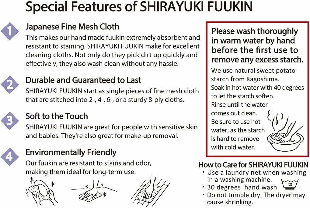 Japanese Kitchen Cloth KYO-YUZEN. Made Layered Fine Mesh Cloth. Dish Wipe, Table Wipe, Hand Wipe. Made in Japan (Nile Blue, Buddha)