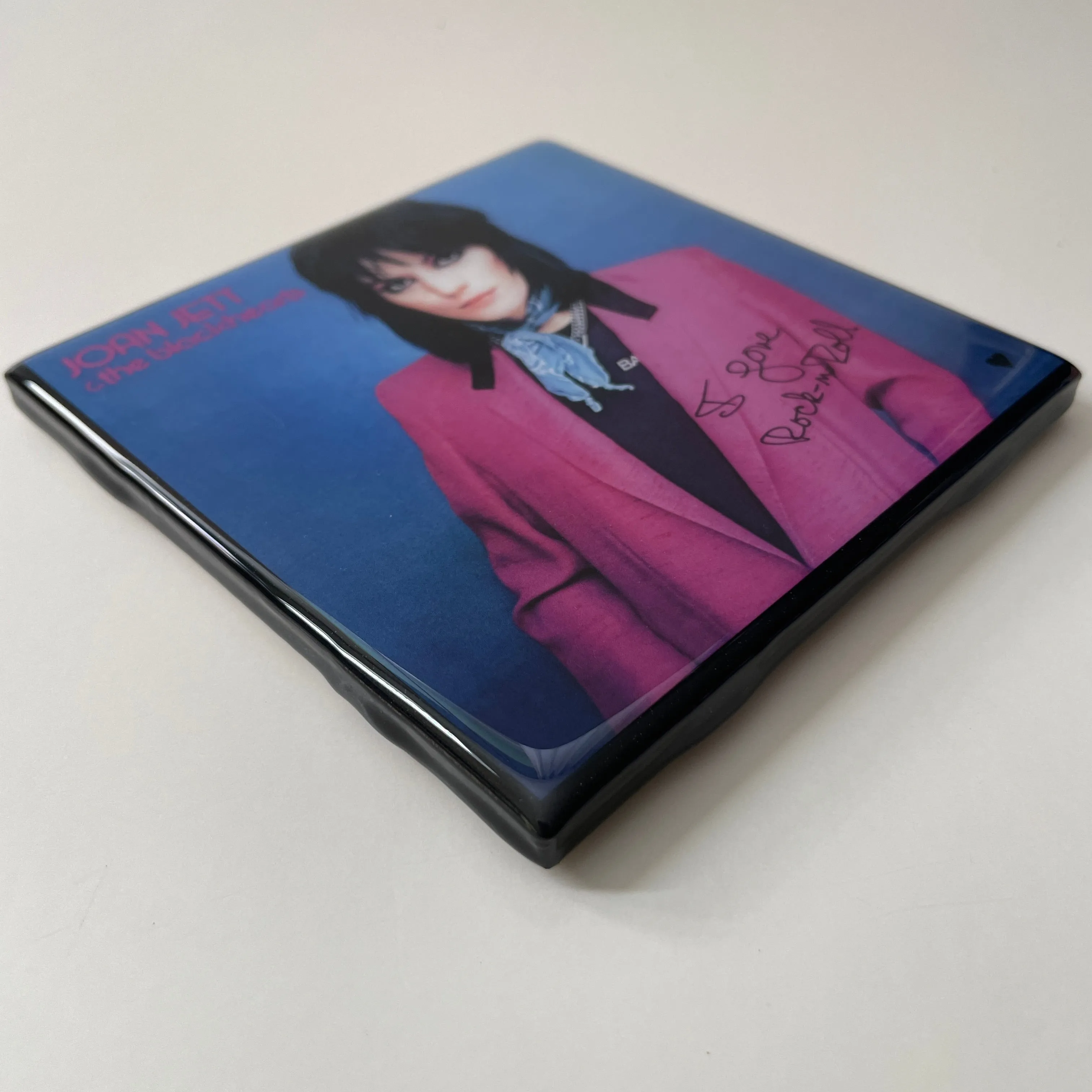 JOAN JETT I Love Rock-n-Roll Coaster Custom Ceramic Tile The Blackhearts
