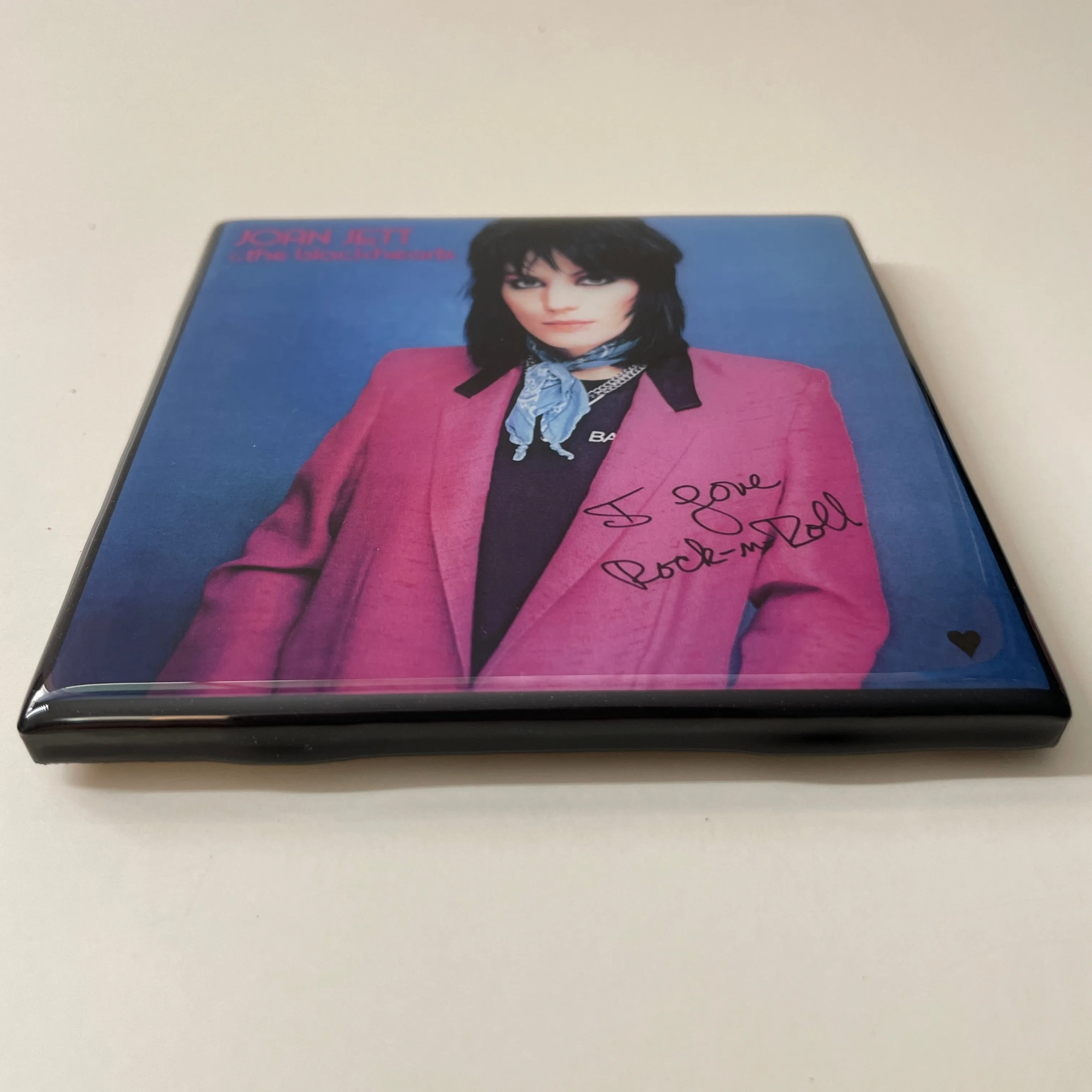 JOAN JETT I Love Rock-n-Roll Coaster Custom Ceramic Tile The Blackhearts