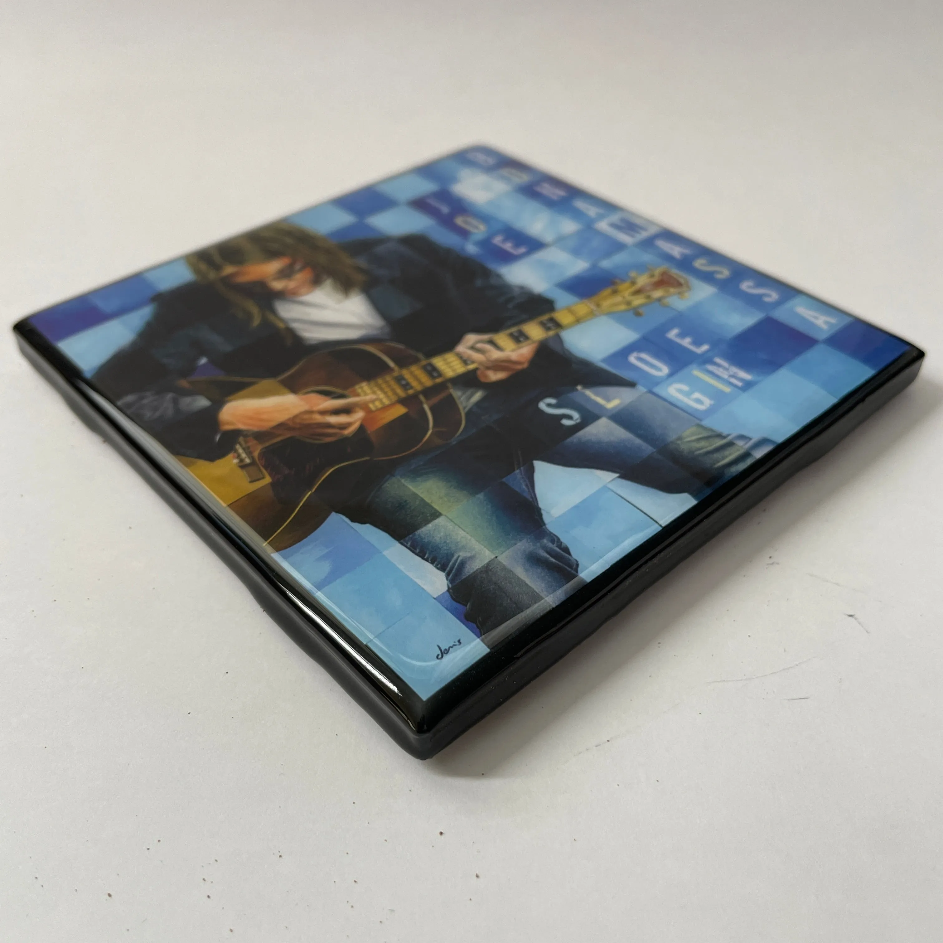 JOE BONAMASSA Sloe Gin Coaster Custom Ceramic Tile