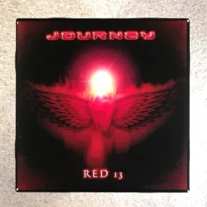 JOURNEY Red 13 Coaster Record Cover Ceramic Tile