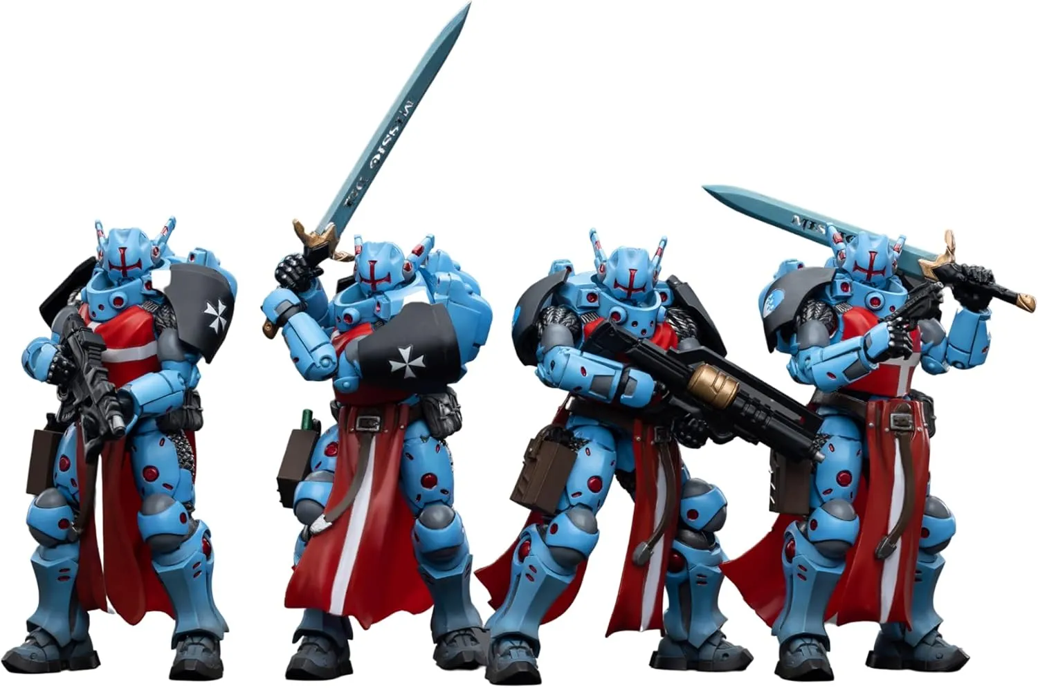 JOYTOY 1/18 Action Figure Infinity PanOceania Knights Hospitallers (Set of 4 Figure) Collection Model Birthday Gift