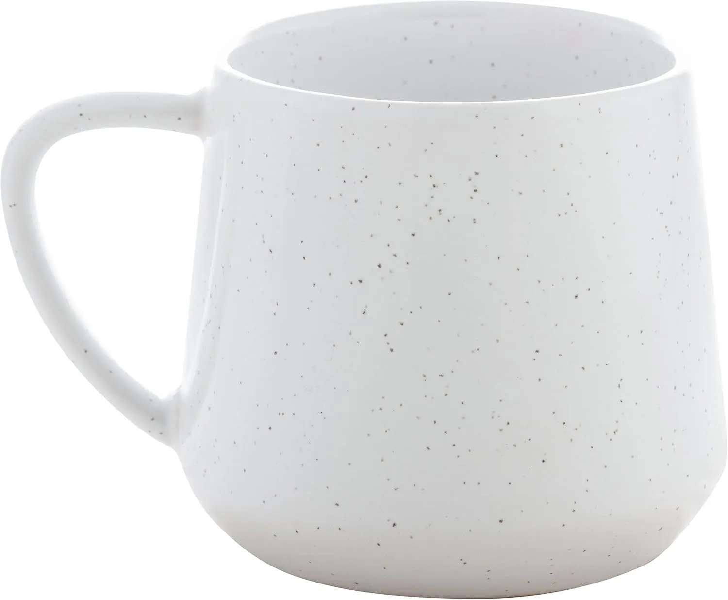 Karma 16 oz Chic Ceramic Coffee Mug Fueled by Caffeine - Cute Coffee and Tea Mug - Ceramic Coffee Mugs for Women and Men