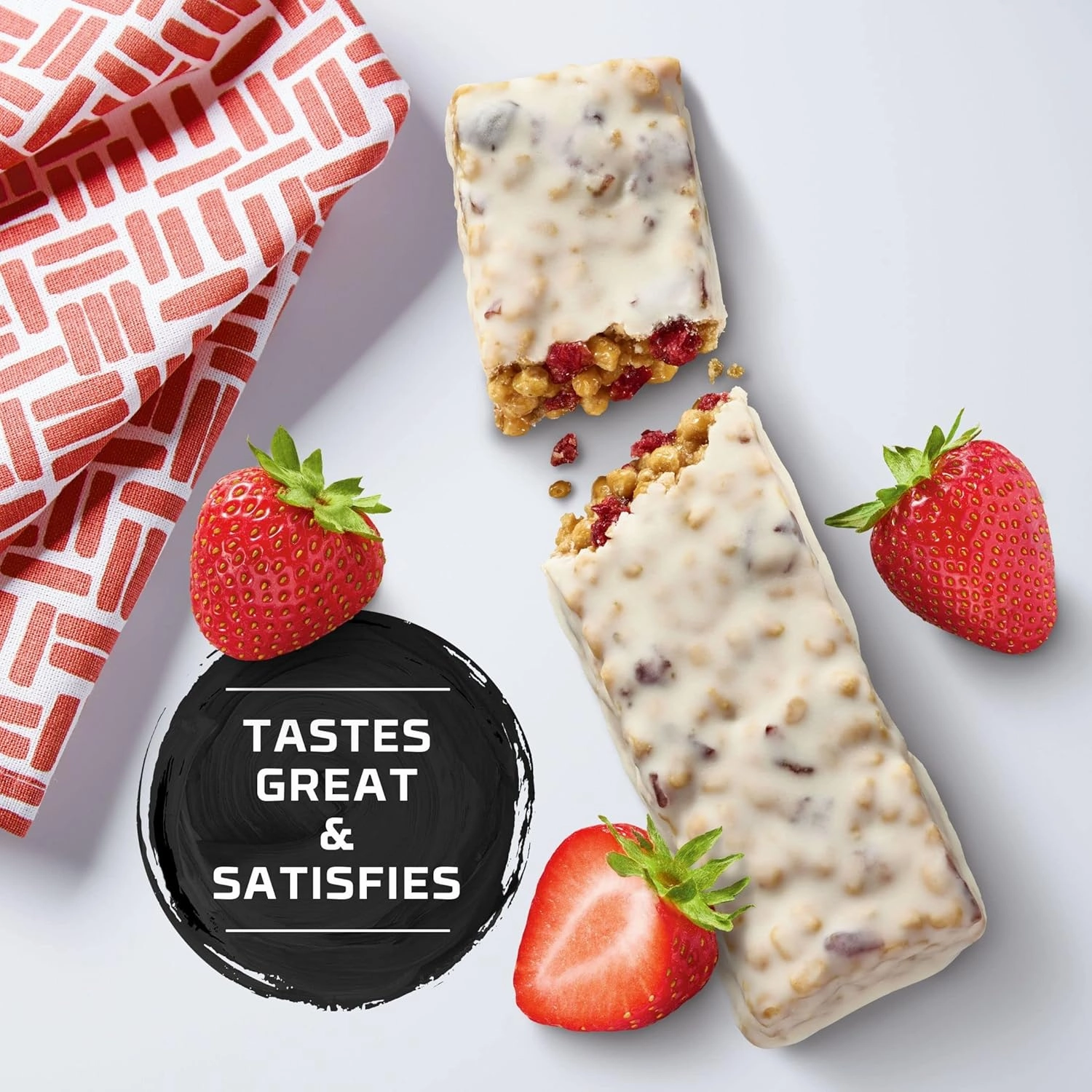 Kellogg's Special K Protein Bars, Meal Replacement, Protein Snacks, Strawberry, 20 bars
