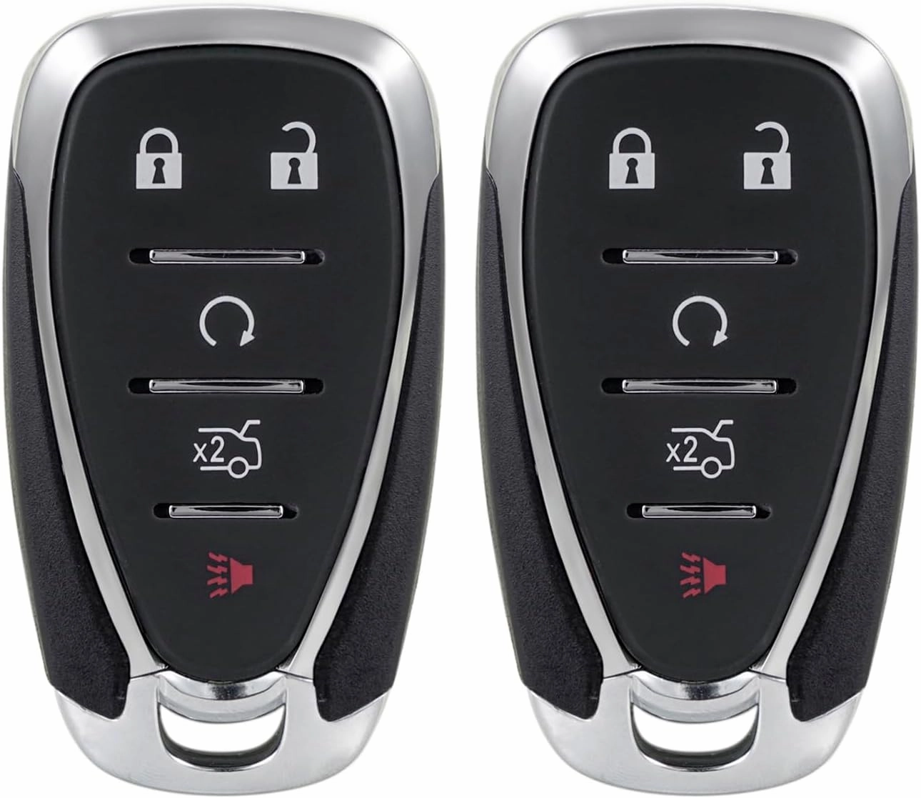 Key Fob Remote Replacement Fits for Chevy Camaro Cruze Malibu 2016 2017 2018 2019 2020 2021 Keyless Entry Remote HYQ4EA 13529662 (Pack of 2)