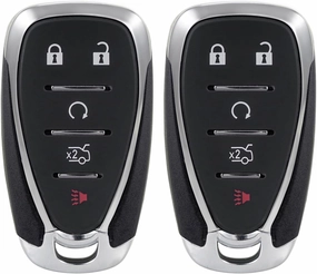 Key Fob Remote Replacement Fits for Chevy Camaro Cruze Malibu 2016 2017 2018 2019 2020 2021 Keyless Entry Remote HYQ4EA 13529662 (Pack of 2)