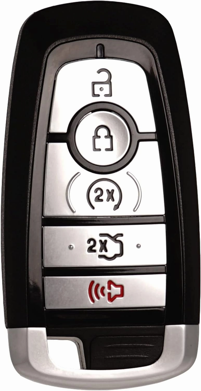 Key Fob Replacement Compatible for Ford 2017 2018 2019 2020 2021 2022 Mustang 2018-2022 Fusion Push Start 5 Button Keyless Entry Remote Start Control 164-R8149 M3N-A2C93142600