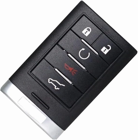 Keyless Entry Remote Control Key Fob Replacement Compatible for Cadillac SRX 2010 2011 2012 2013 2014 2015 ATS XTS 2013-2014 ELR Push Start Button Smart Proximity NBG009768T 22865375 DIY Programming