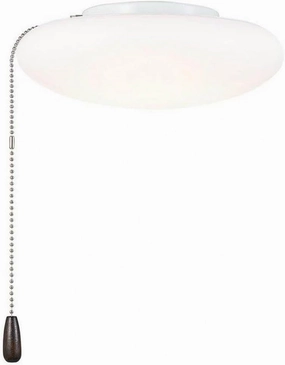 KICHLER Universal LED Fan Light Kit White, 10"