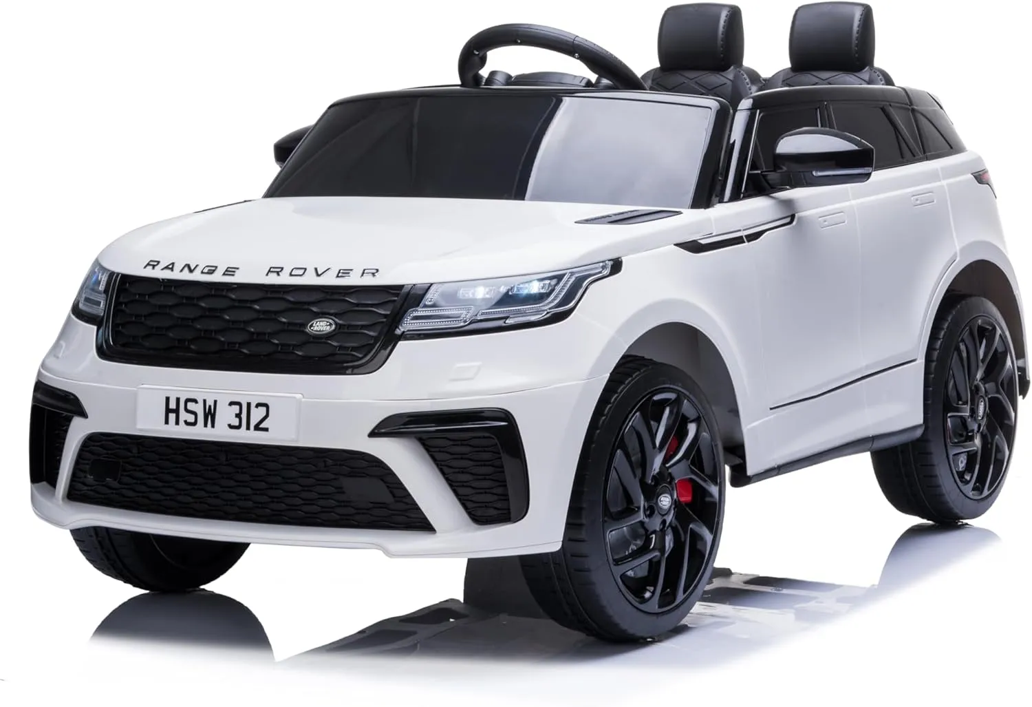 Kids Electric Ride-On Car,12V Licensed Land Rover with Remote Control,MP3 Player and Rocking Function for Ages 4-8