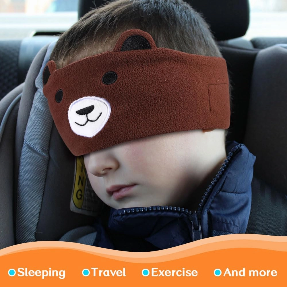 Kids Headphones Headband Wireless,Over The Ear Headband Headphones,Headband Earphones for Children Baby & Toddlers,with Thin Speakers & Super Soft Fleece Headband (Dinosaur)