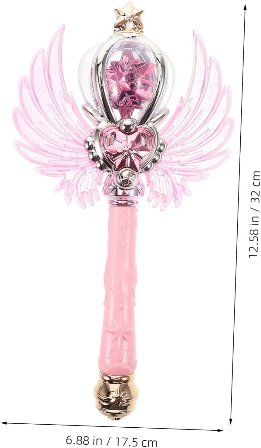 Kisangel Light up Fairy for Electric for Birthday Parties Cosplay Festive Celebrations Cute Fairy Stick