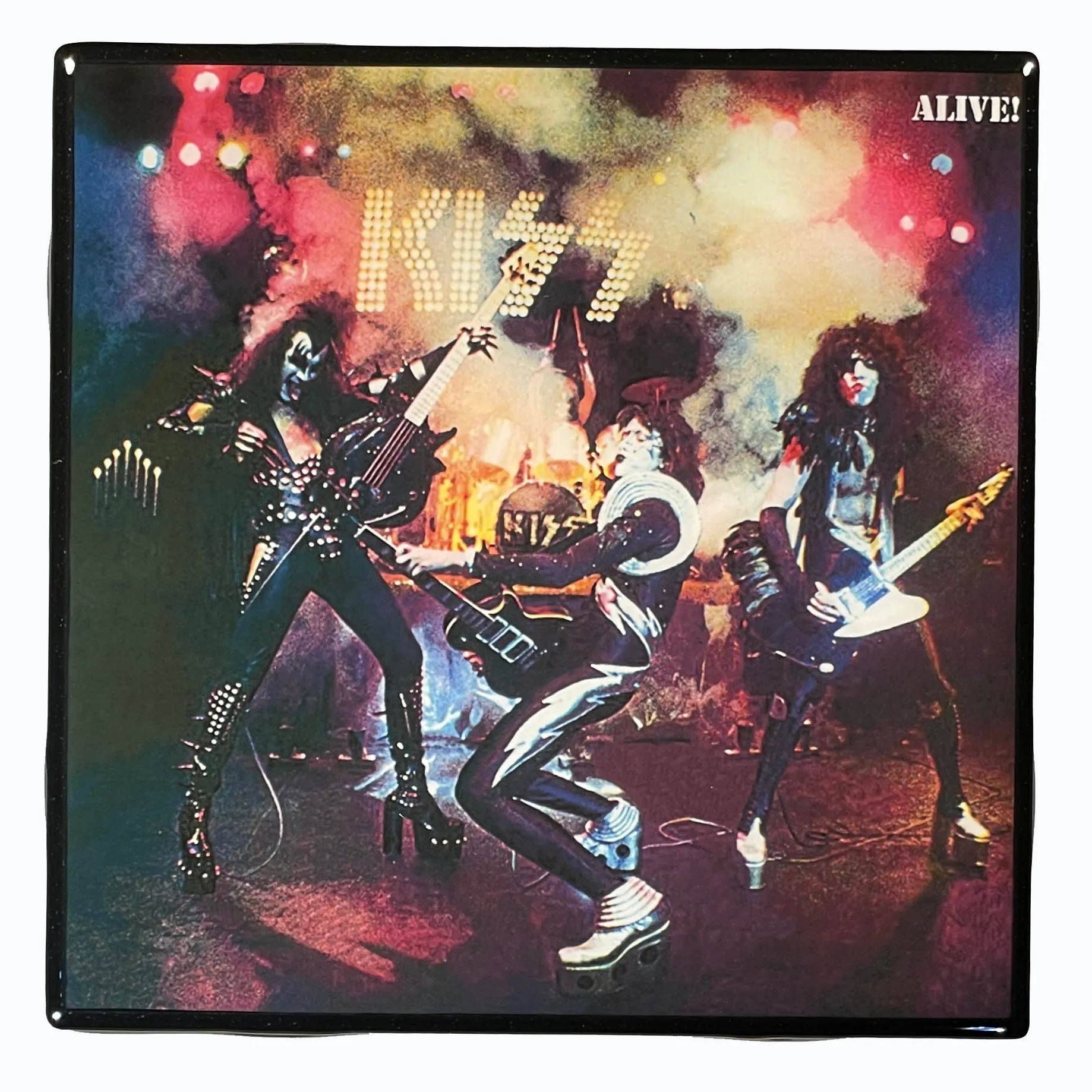KISS Alive! Coaster Custom Ceramic Tile