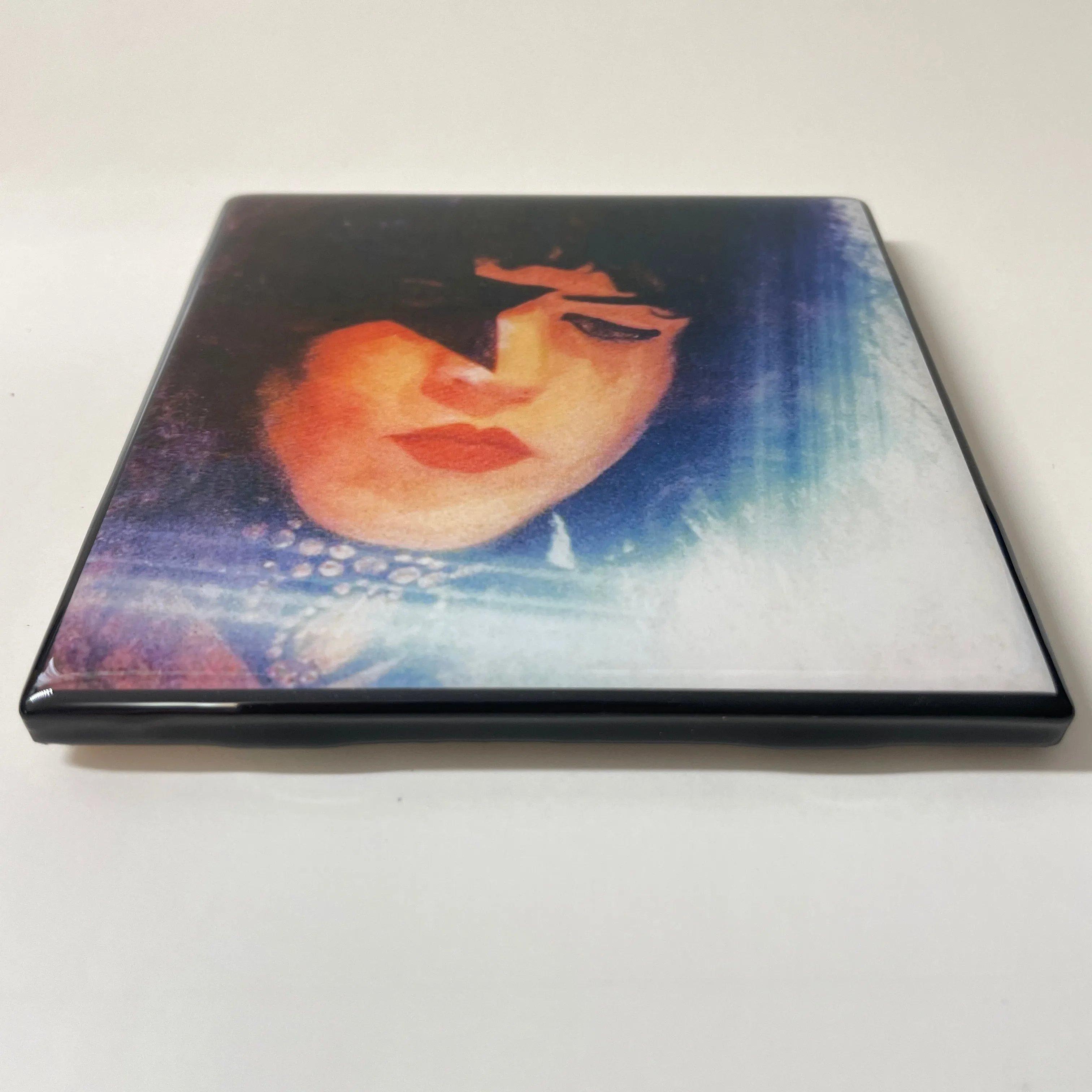 KISS Alive II Paul Stanley Coaster Back Cover Ceramic Tile Custom