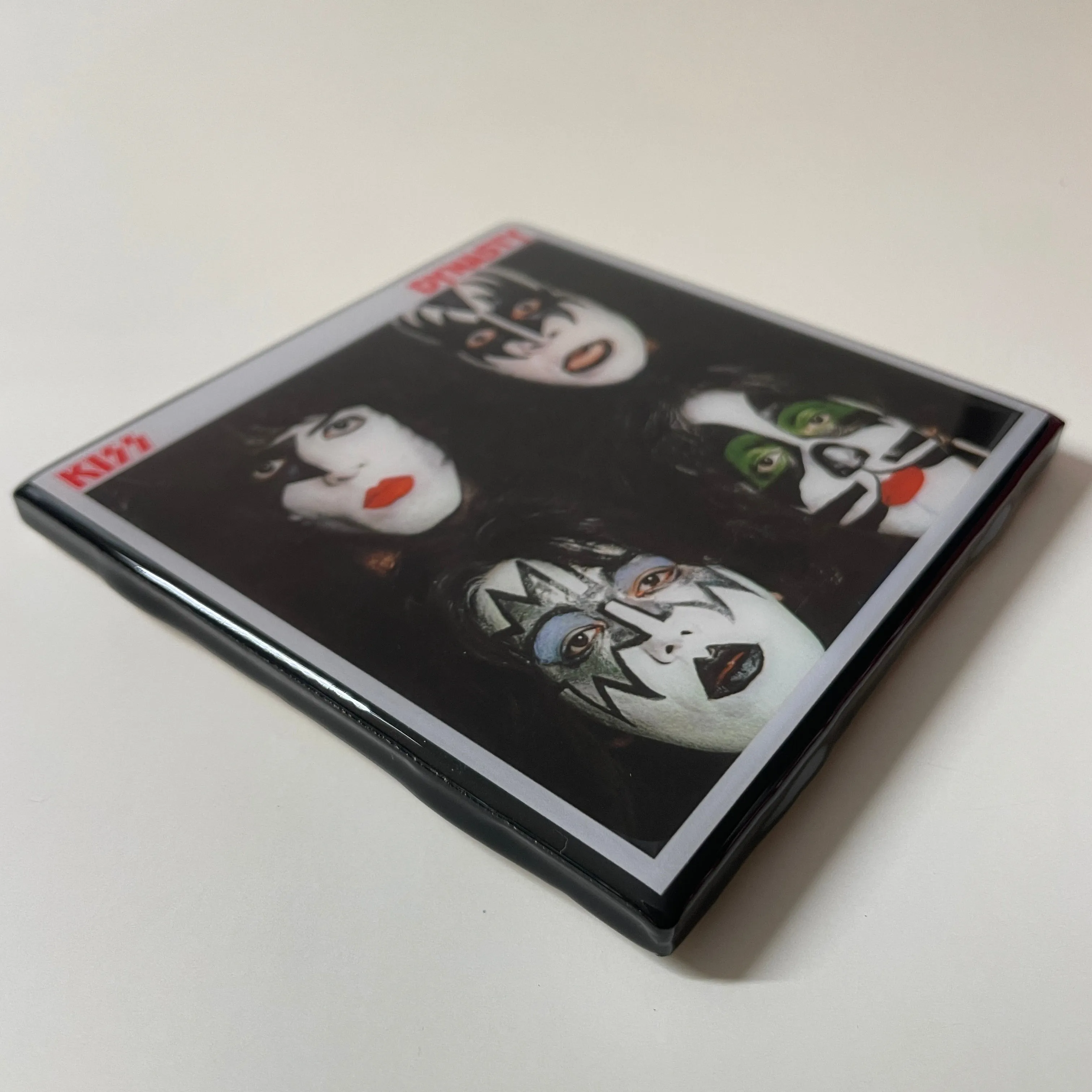 KISS Dynasty Coaster Custom Ceramic Tile